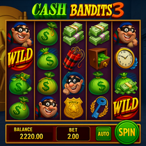 Uptown Pokies - Cash Bandits 3 Slot Game - Online Pokies